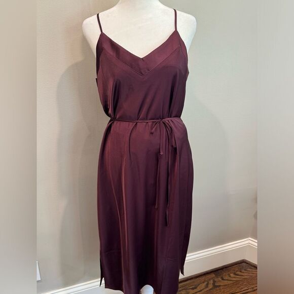 NWT 41 Hawthorn satin Midi Dress size MP - Picture 4 of 8